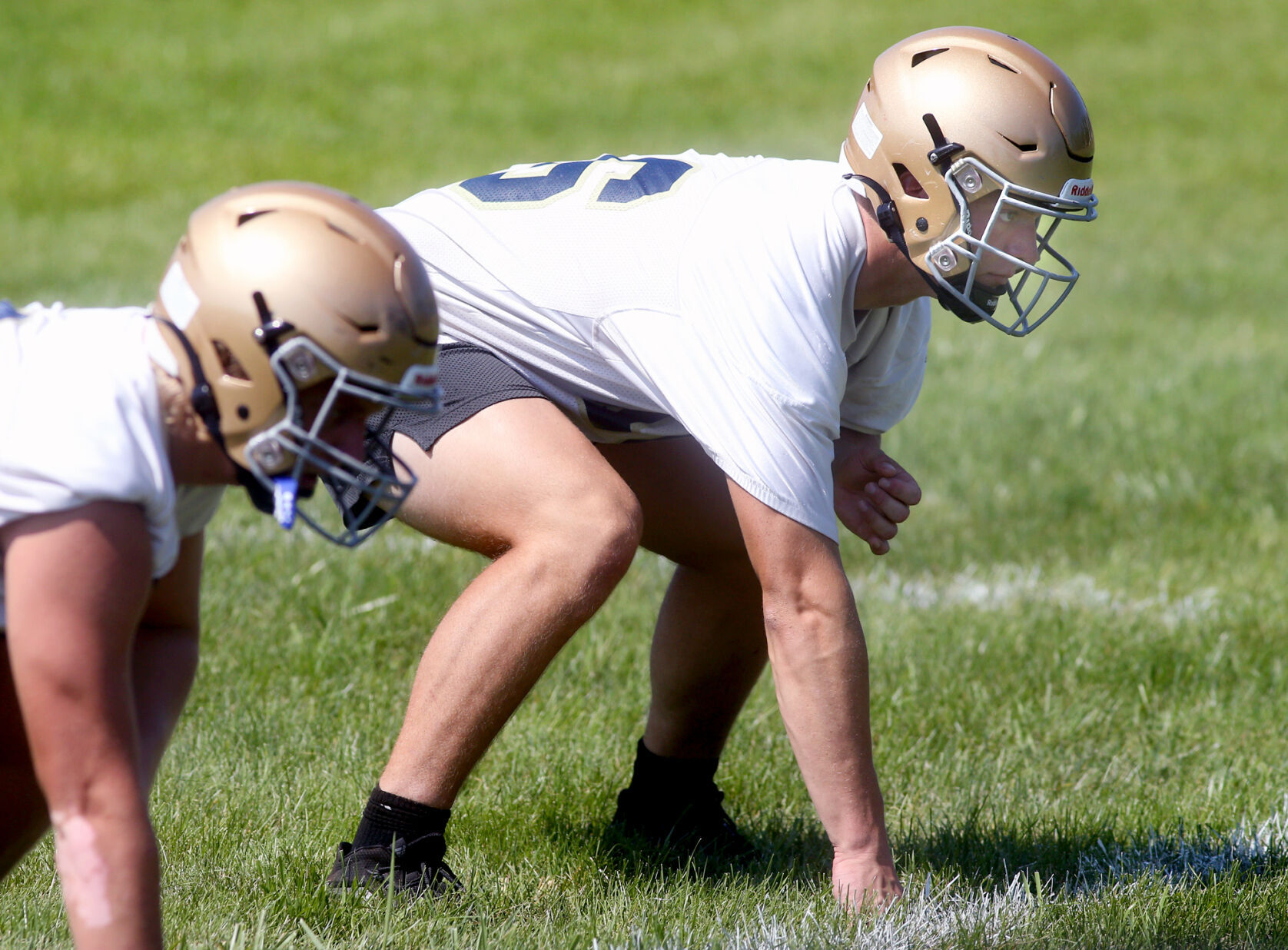 Aquinas FB practice-Shane Willenbring